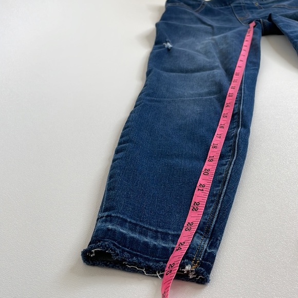 SPANX DISTRESSED SKINNY JEANS #20203R Small - Picture 11 of 14